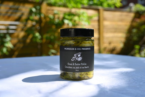 Bread & Butter Pickles - Morrison & Co.