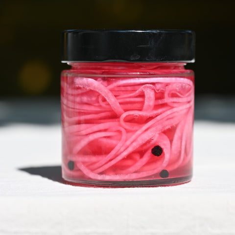 One jar of pickled red onion