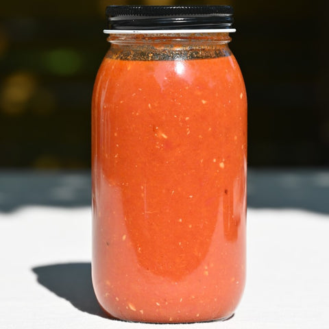 One jar of roasted tomato and garlic passata