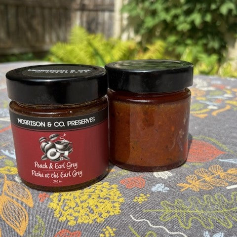 Peach & Earl Grey Jam