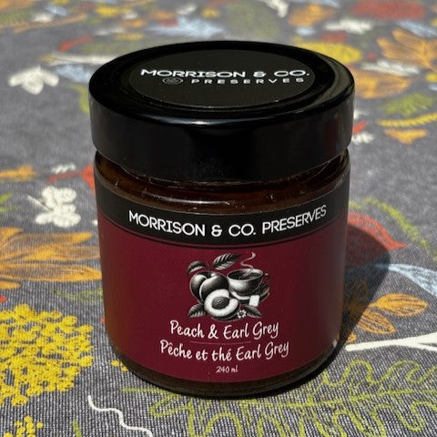 Peach & Earl Grey Jam