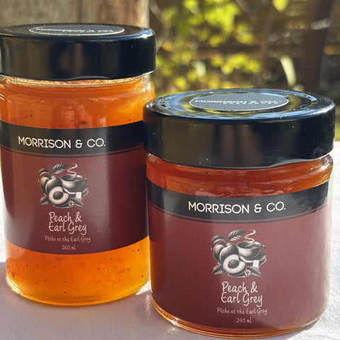 Peach & Earl Grey Jam