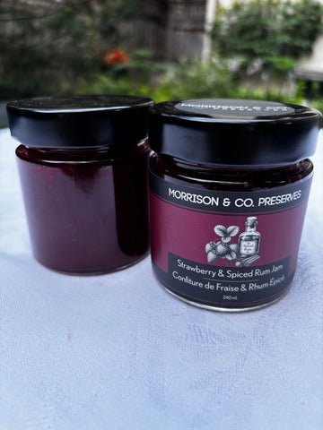 Strawberry & Spiced Rum - Morrison & Co.