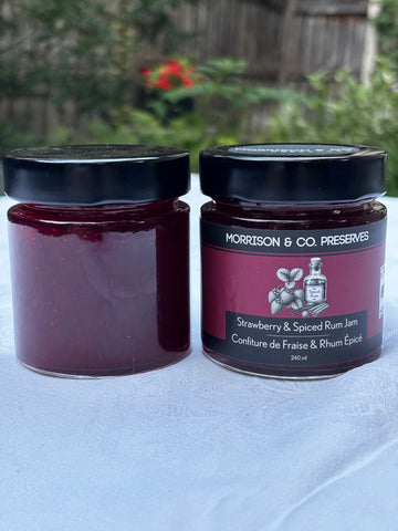 Strawberry & Spiced Rum - Morrison & Co.