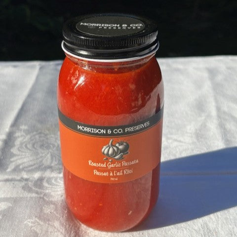 Roasted Garlic & Tomato Passata - Morrison & Co.